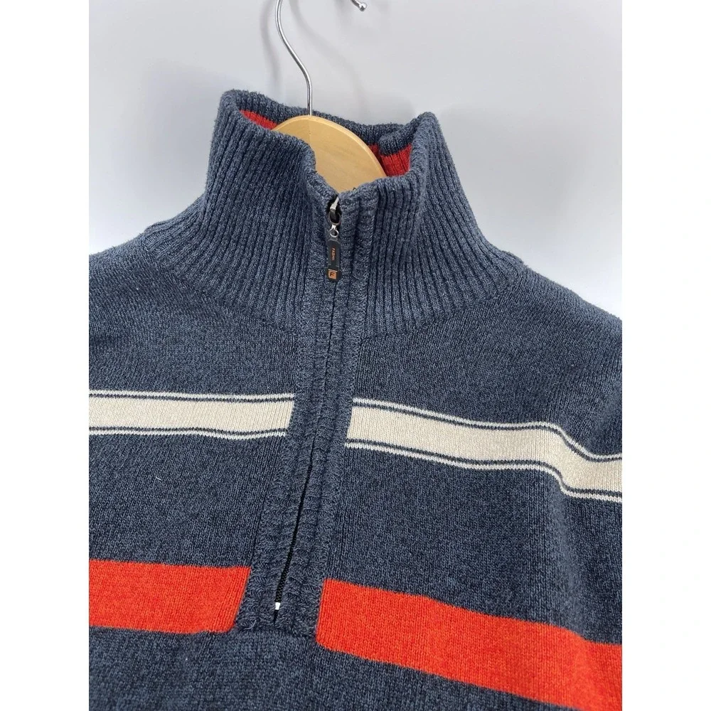 Pronti By Phiti Knit Sweater Mens Size 4XL ‎ 1/4 Zip Pullover
